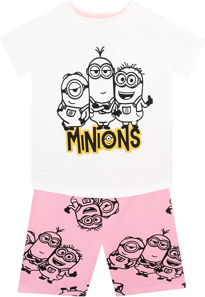 Minions Girls' Top and Shorts Set