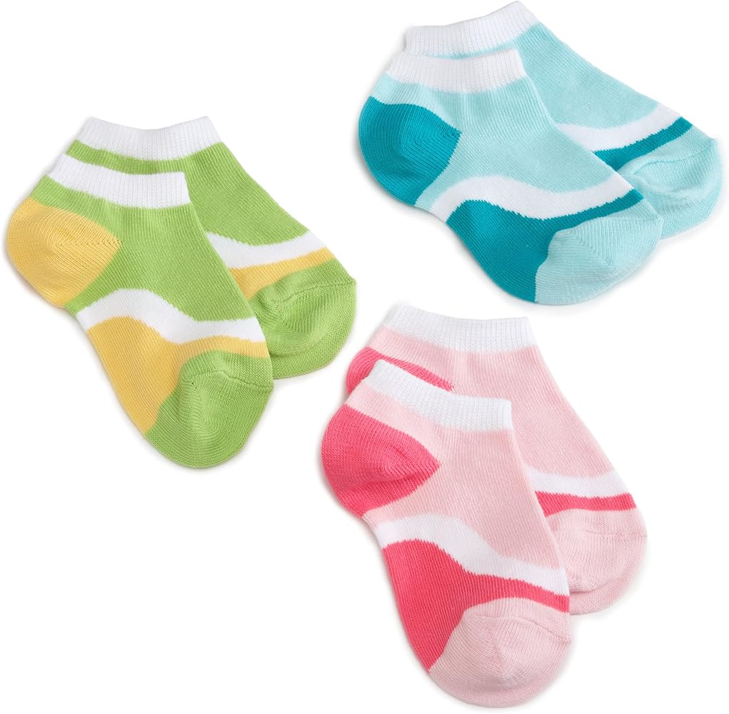 Jefferies Socks Girls 2-6x Wave Ped