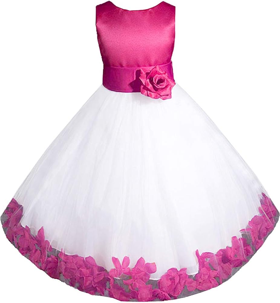 Baby-Girls' Christening Birthday Party Wedding Flower Girl Dress