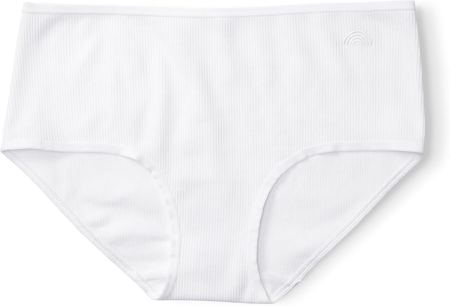 Happy Nation Girls' Cotton Rib Brief Underwear