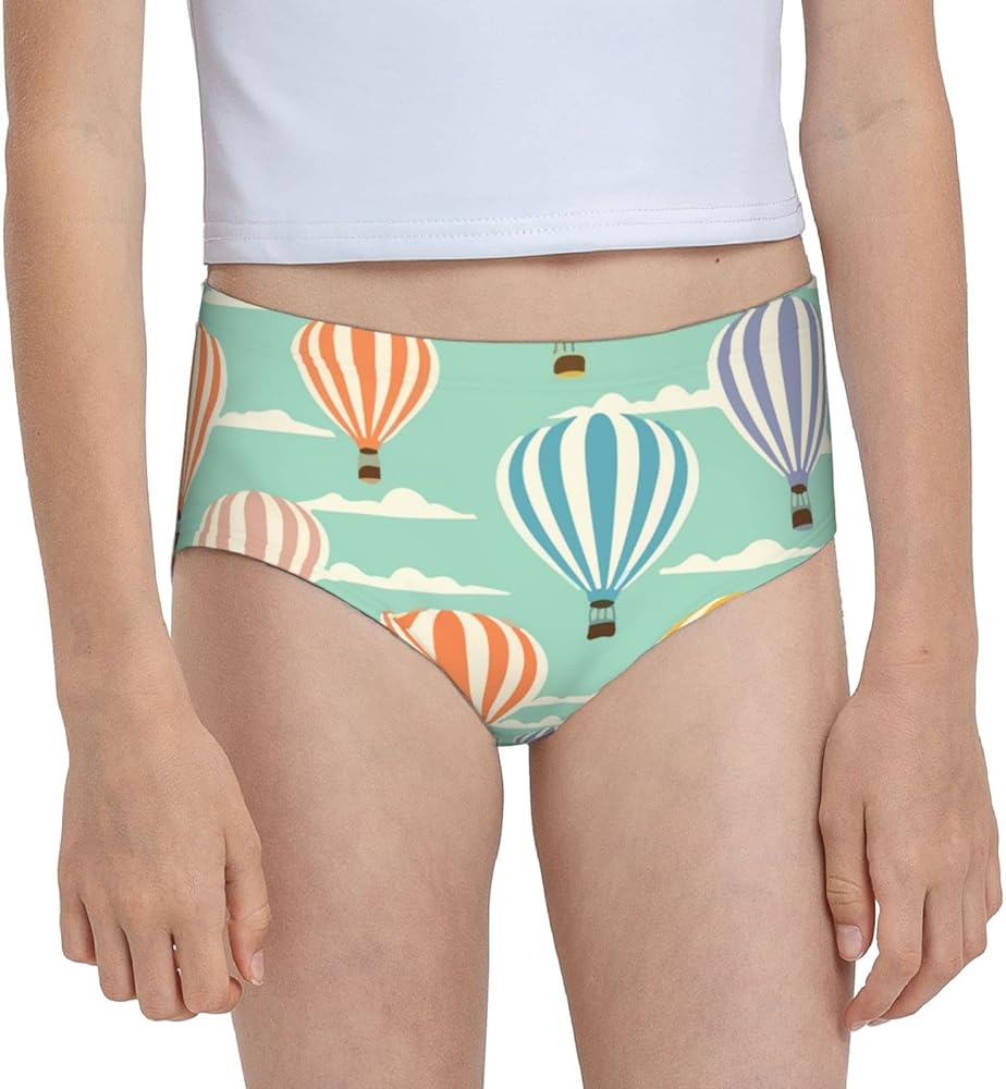 Augenstern Cotton Underwear Hot Air Balloon Romantik Turkey Girls'Briefs Soft Underpants