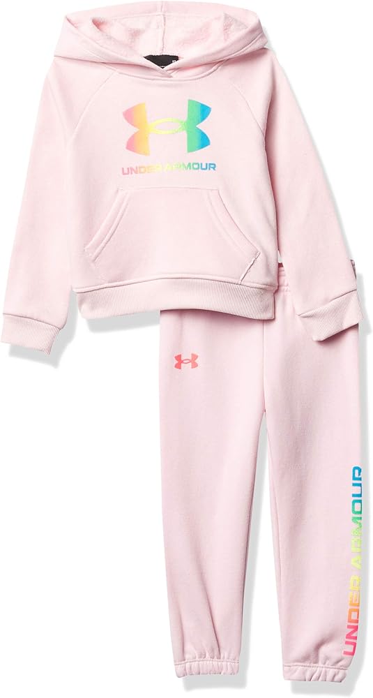 Under Armour girls Ua Big Logo Ombre Set