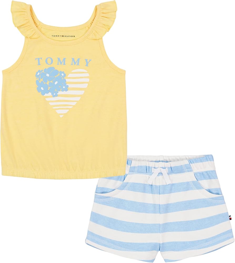 Tommy Hilfiger Baby Girls 2 Pieces Short Set