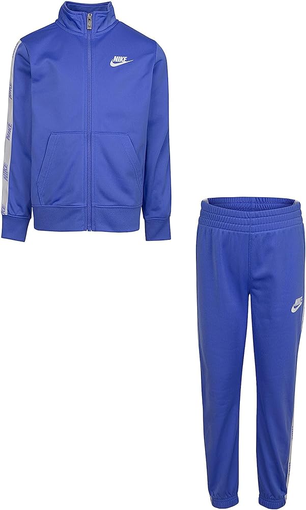 Nike Girl's NSW Tricot Set (Little Kids) Sapphire 4 Little Kid