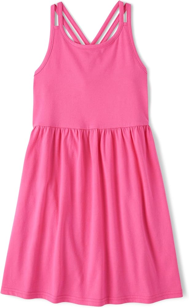 The Children's Place Baby-Girls Sleeveless Strappy Back Summer DressesCasual Dress