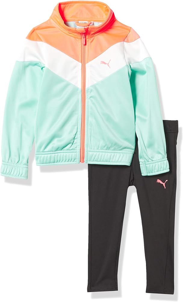 PUMA girls Track Jacket & Pant Set