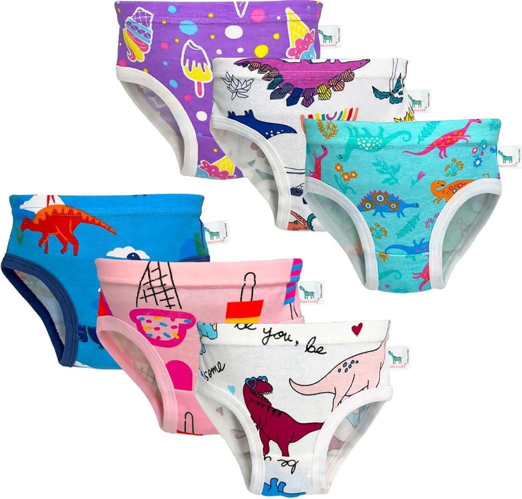 toddler girl underwear,10pcs,girls panties,100% cotton,kids underwear girls,soft and breathable(Random pattern)