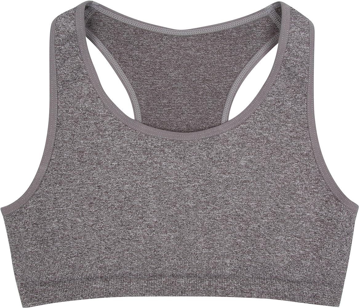 New Balance Kids Girls' Seamless Racer Back Sports Bra