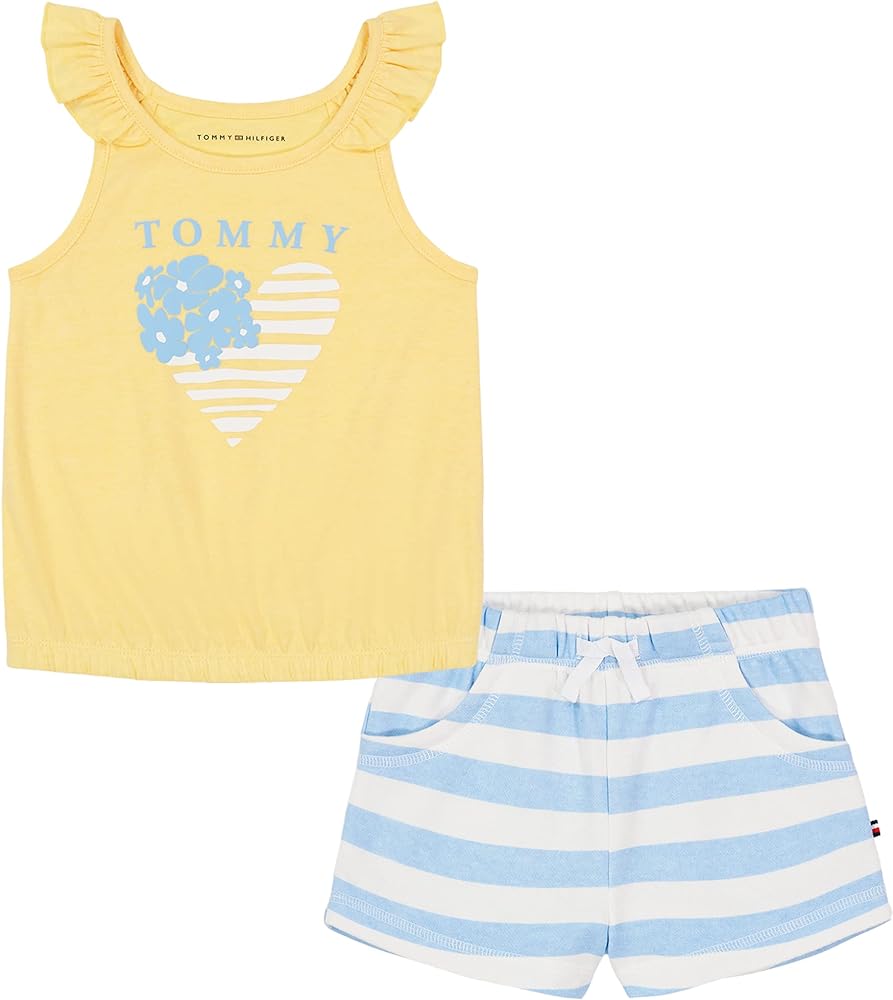 Tommy Hilfiger Baby Girls 2 Pieces Short Set