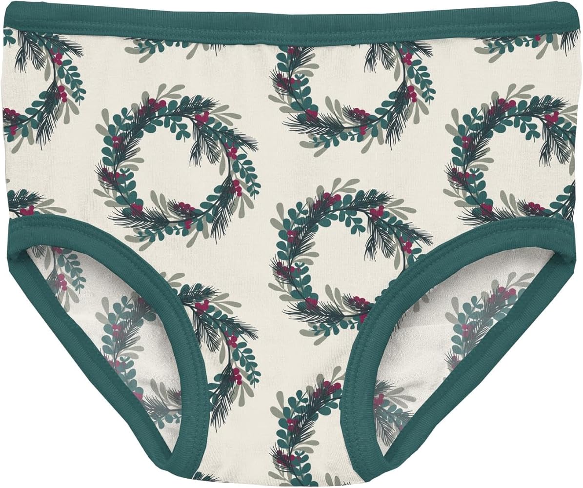 KicKee Girls Print Underwear, Soft Girl Panties, Toddler to Big Kid, All Day Wear