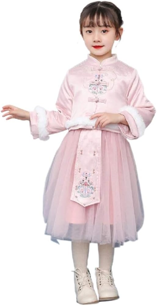 Girls' New Year's Clothing,Chinese Style Children's Tang Suit,New Year Festive Clothes,Chinese Style Girls' Suit.