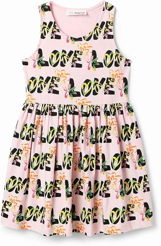 Desigual One Size Girl Knit Dress Sleeveless