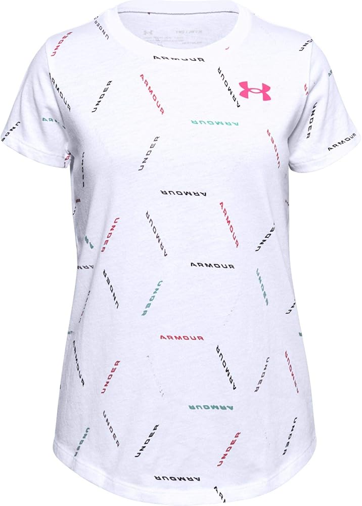 Under Armour Girls' Twitch Multi Print Short Sleeve