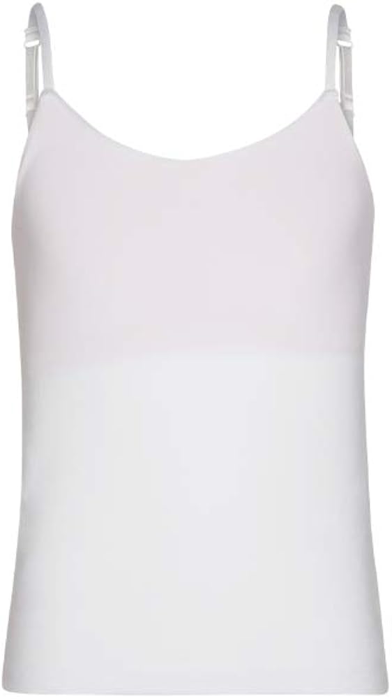 Bleum Camisole Girls Undershirt Tank Top - Ultra-Soft Cami Top - Tank Top with Built-in Shelf Bra & Adjustable Straps