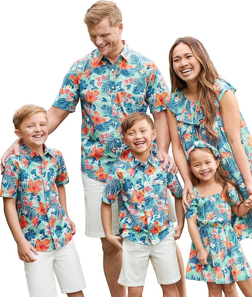 The Children's Place Unisex Baby Family Matching Vacation Collection Hawaiian Tropic