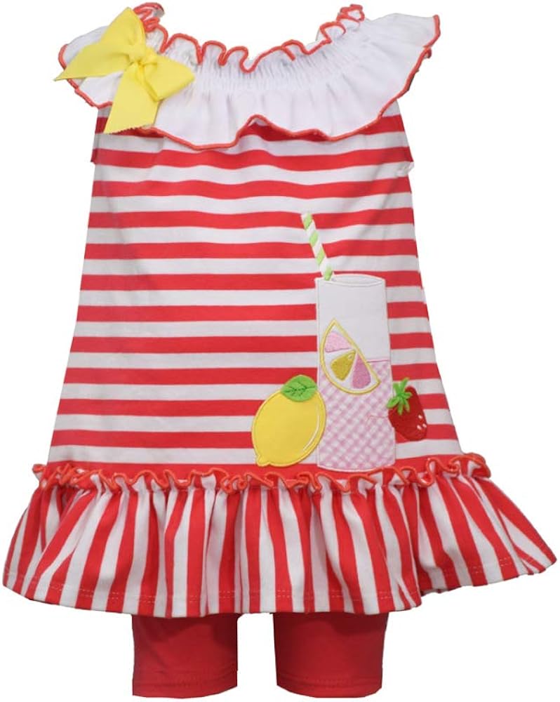 Bonnie Jean Girl's Shorts Set for Baby, Toddler and Little Girls