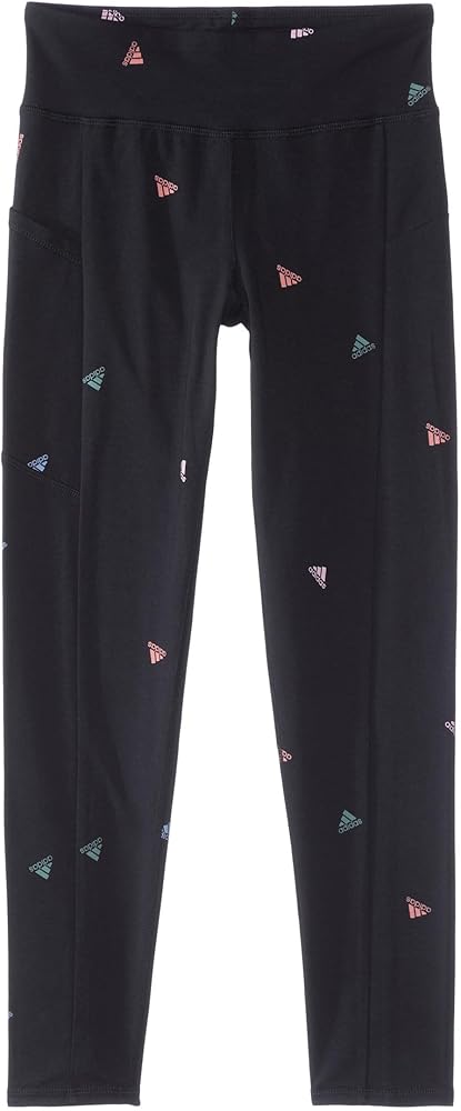 adidas Girl's All Over Print Cell Pocket Tights (Big Kids)