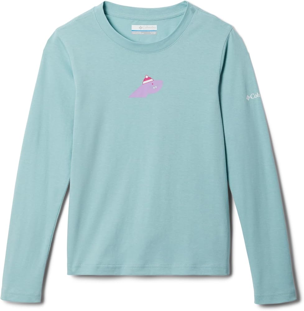 Columbia Girl's Hazeldel Hill Ls Graphic Tee