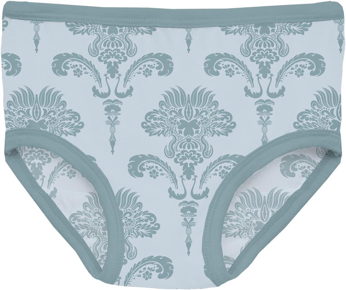 KicKee Girls Print Underwear, Soft Girl Panties, Toddler to Big Kid, All Day Wear