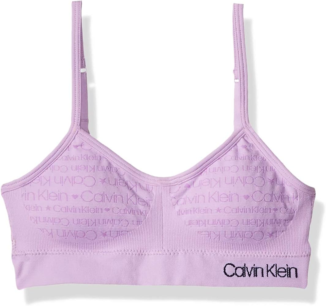 Calvin Klein Girls' Seamless Wirefree Comfort Bralette Bra