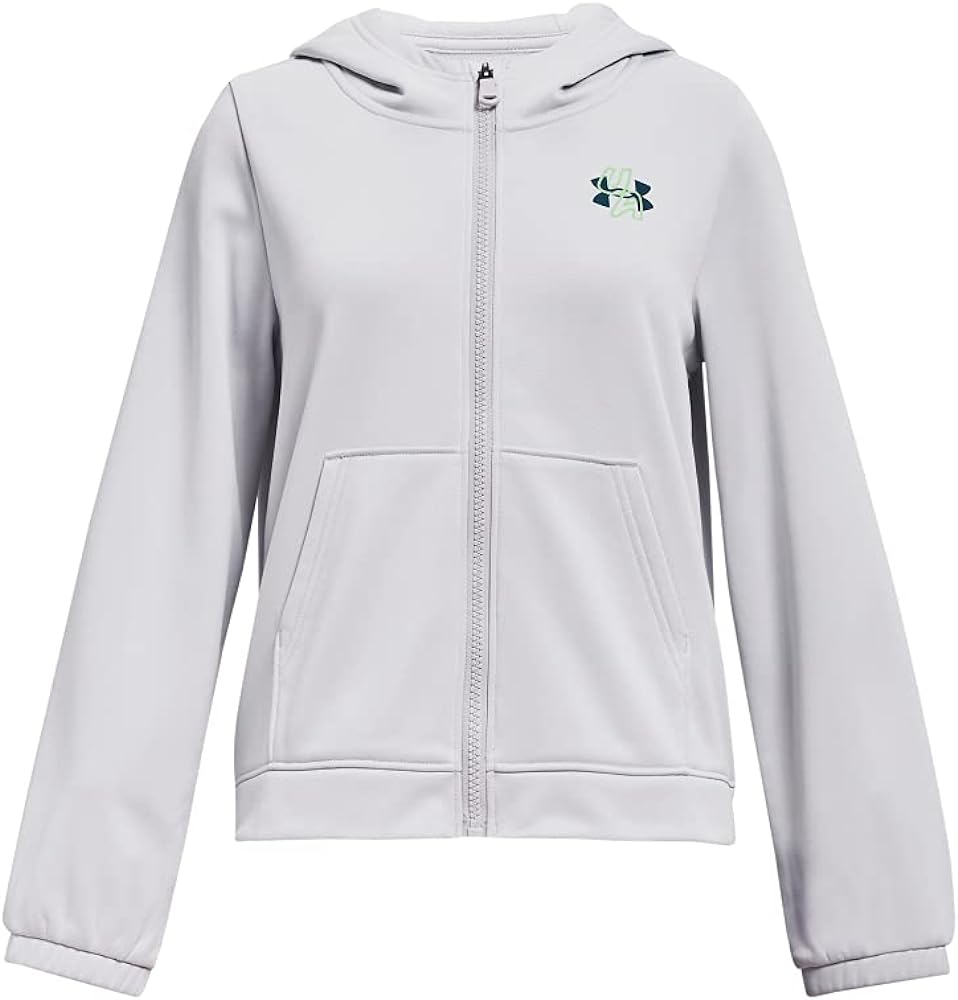 Under Armour Girls Fleece Full-Zip T-Shirt