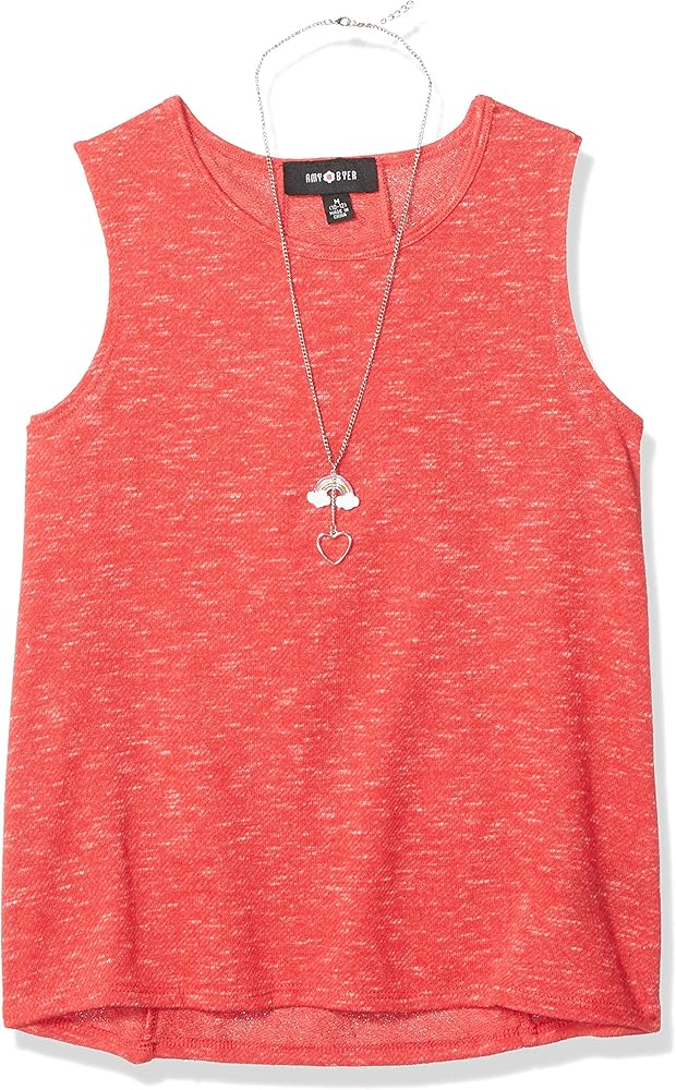 Amy Byer Girls' A-line Tank Top