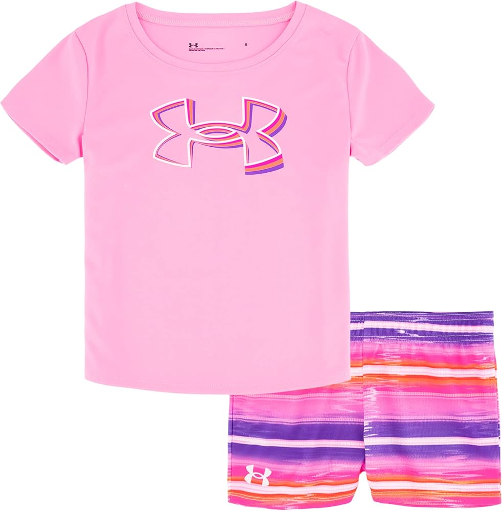 Under Armour girls Ua Bouncy Logo Set