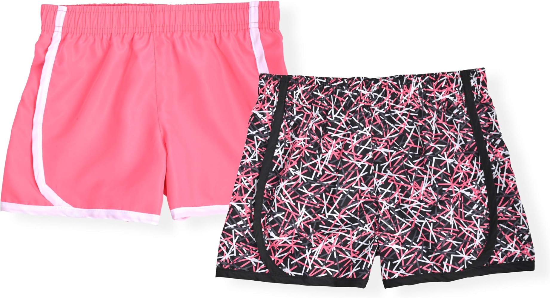 Cheetah Girls 2 Pack Shorts, Hot Pink/Black, L(10/12)