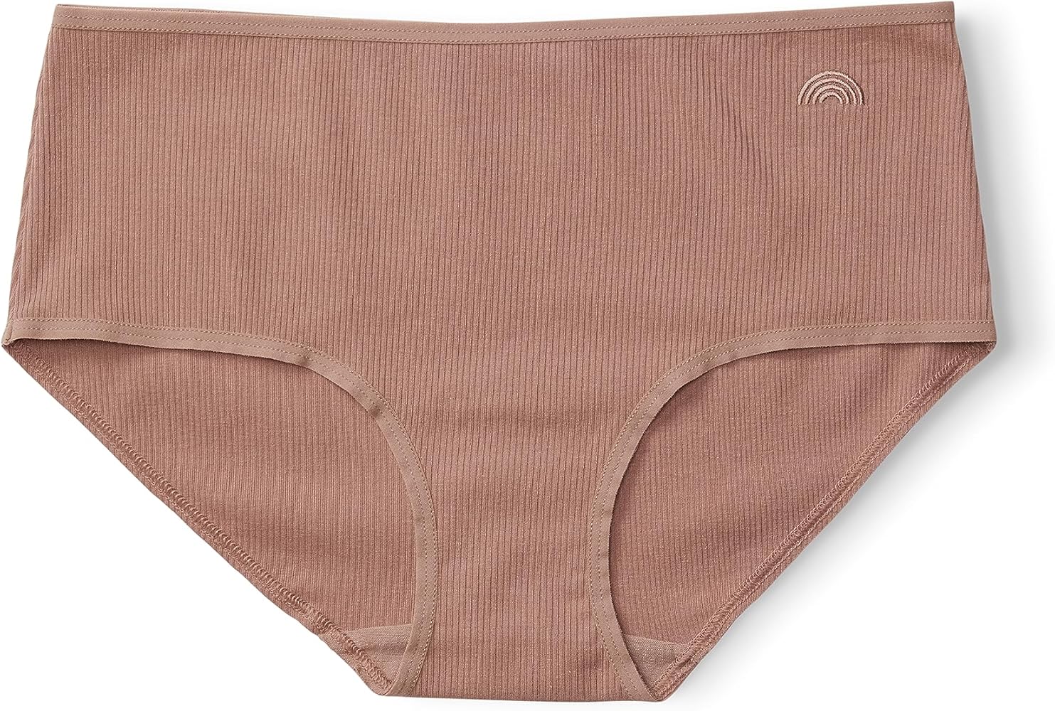 Happy Nation Girls' Cotton Rib Brief Underwear