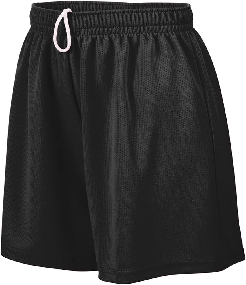 Augusta Sportswear Girl's Moisture-Wicking Mesh Athletic Teen Workout Sports Shorts