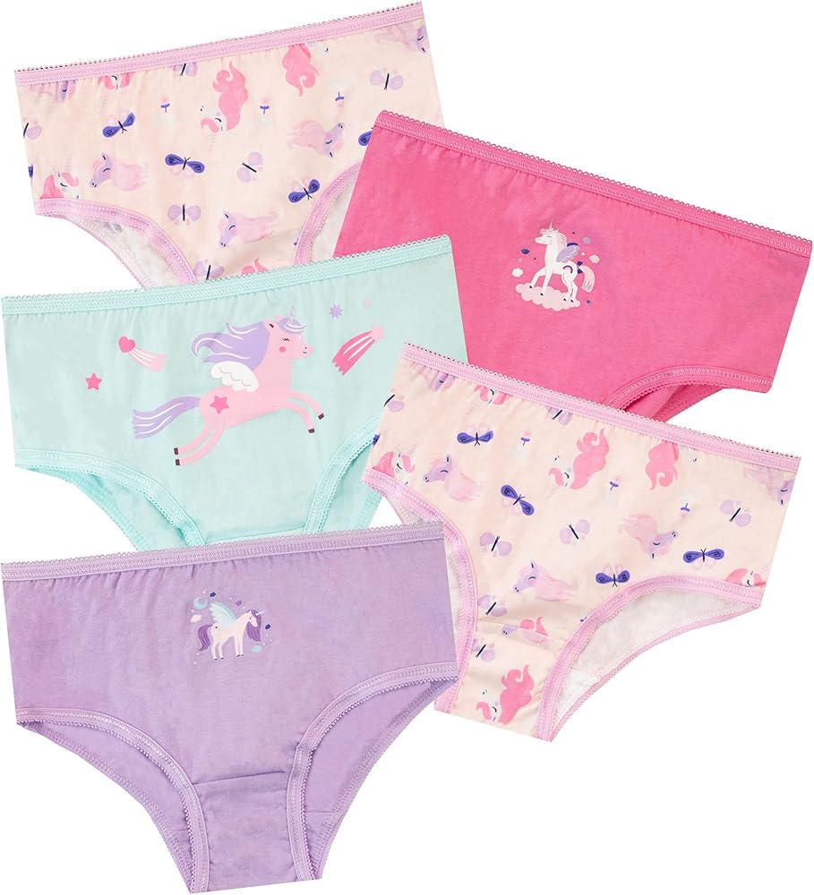 Girls' Underwear Pack of 5 Unicorn