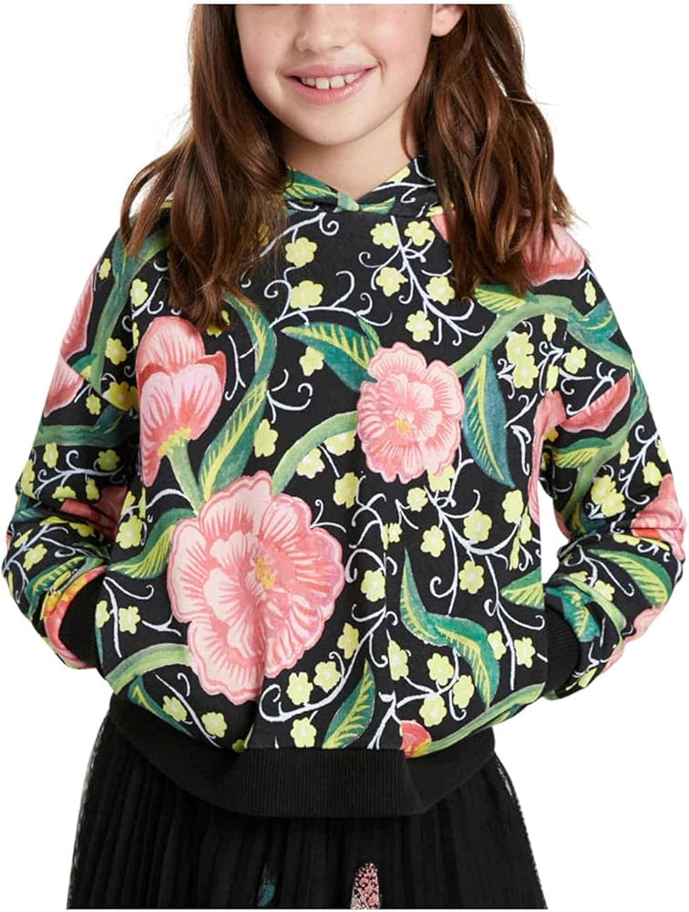 Desigual Girls' Knit Sweat Long Sleeve