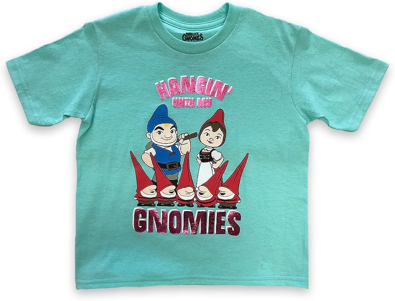 Sherlock Gnomes Girls' Toddler Hangin W My Gnomies Ss Tee