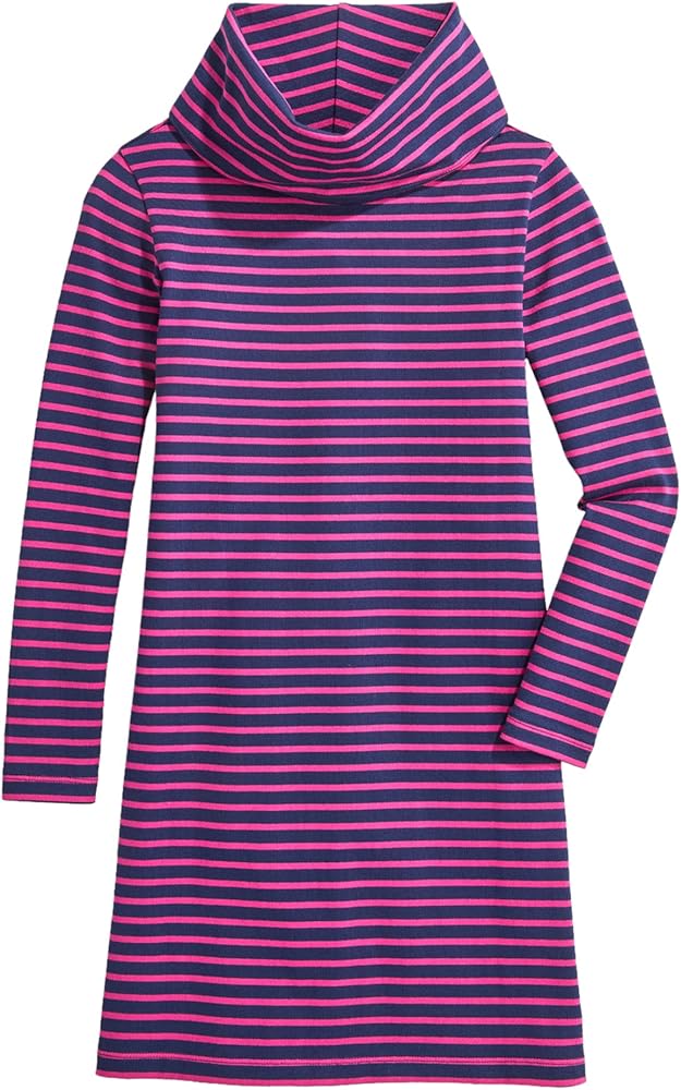 vineyard vines Girls' Cowl Neck Dress