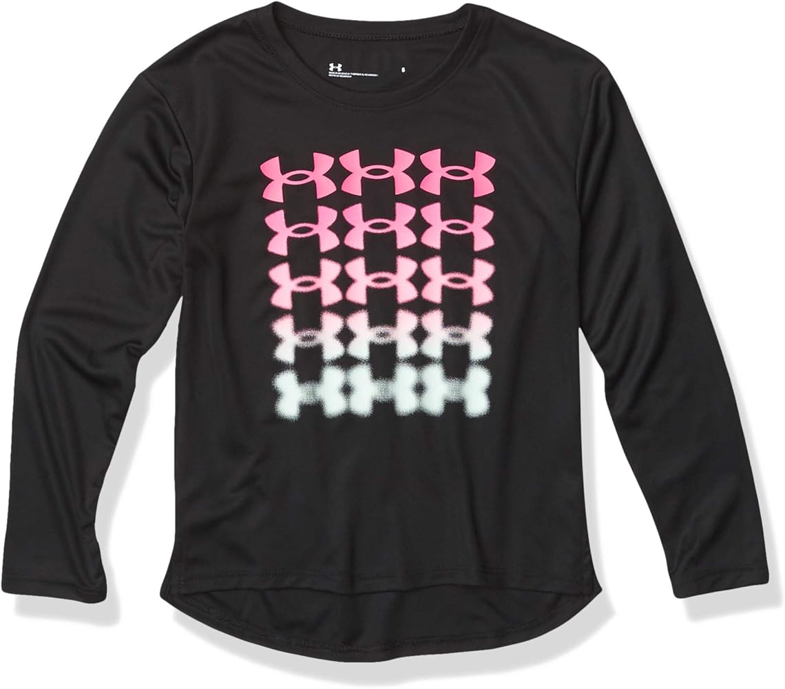 Under Armour Girls' Ua Sprayed Icons Ls