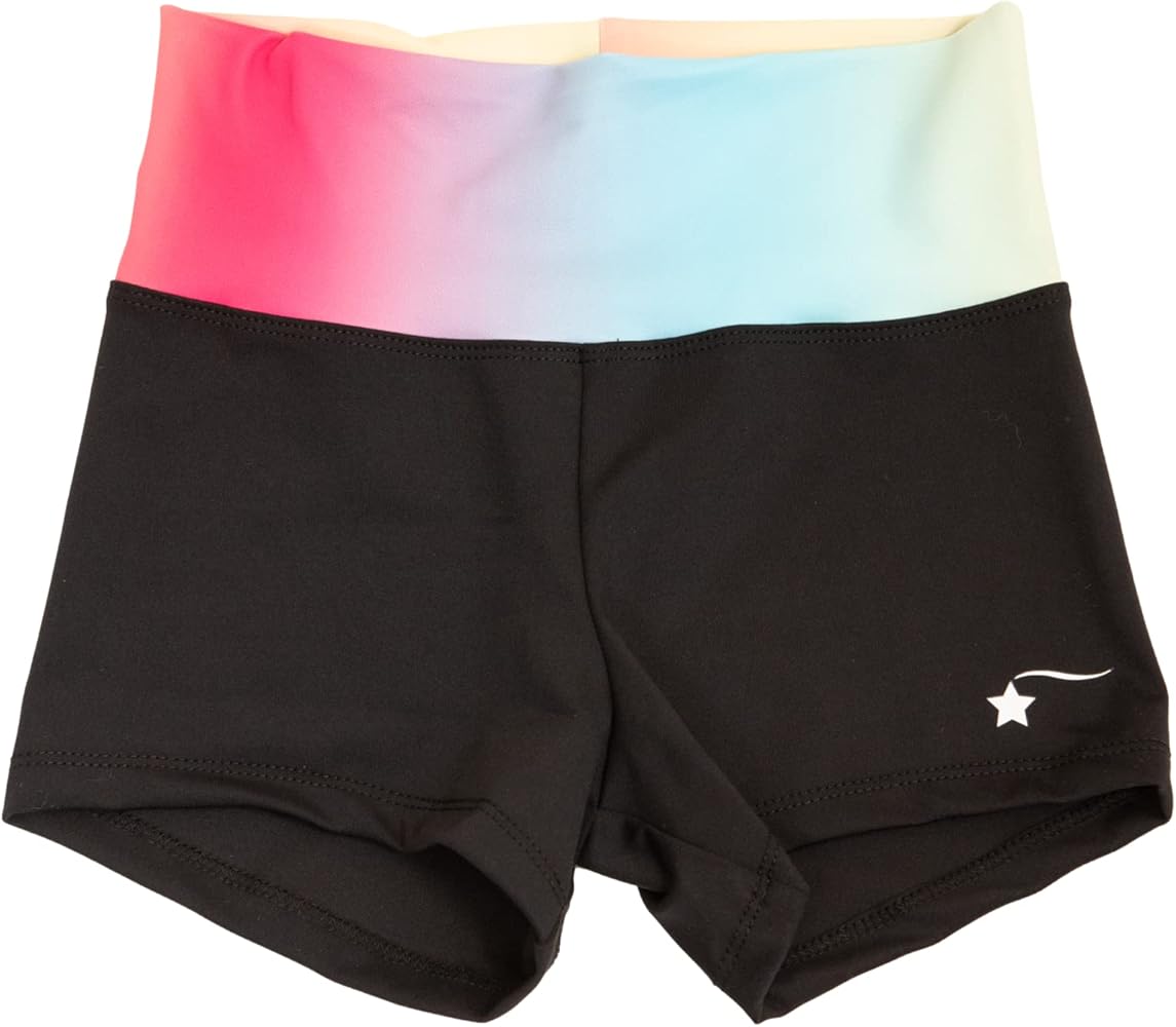 Destira High Waisted Shorts, Girls Gymnastics Shorts