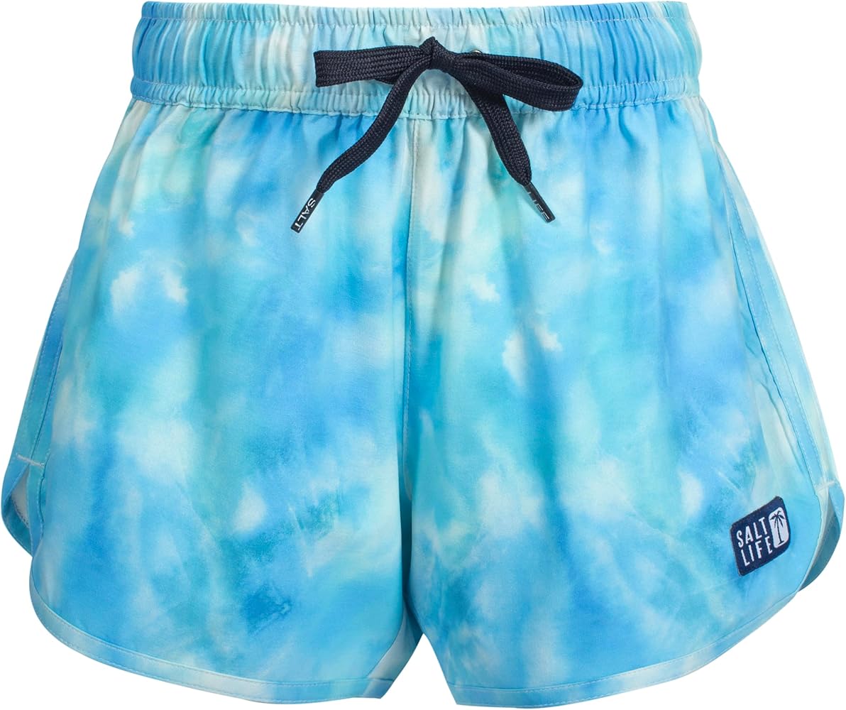 Salt Life Girls' Freeflow Youth Classic Fit Volley Shorts