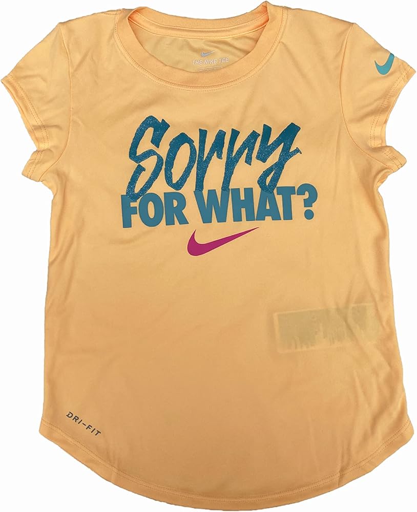 Nike Little Girls Dri-FIT Short Sleeve Graphic T-Shirt