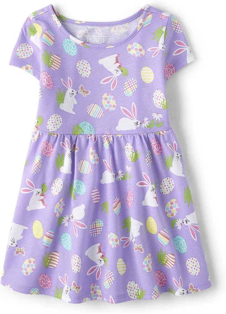 The Children's Place Girls' and Toddler Short Sleeve Everyday Dresses