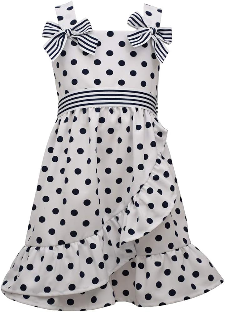 Bonnie Jean Girl's 4th of July Dress - Nautical Americana