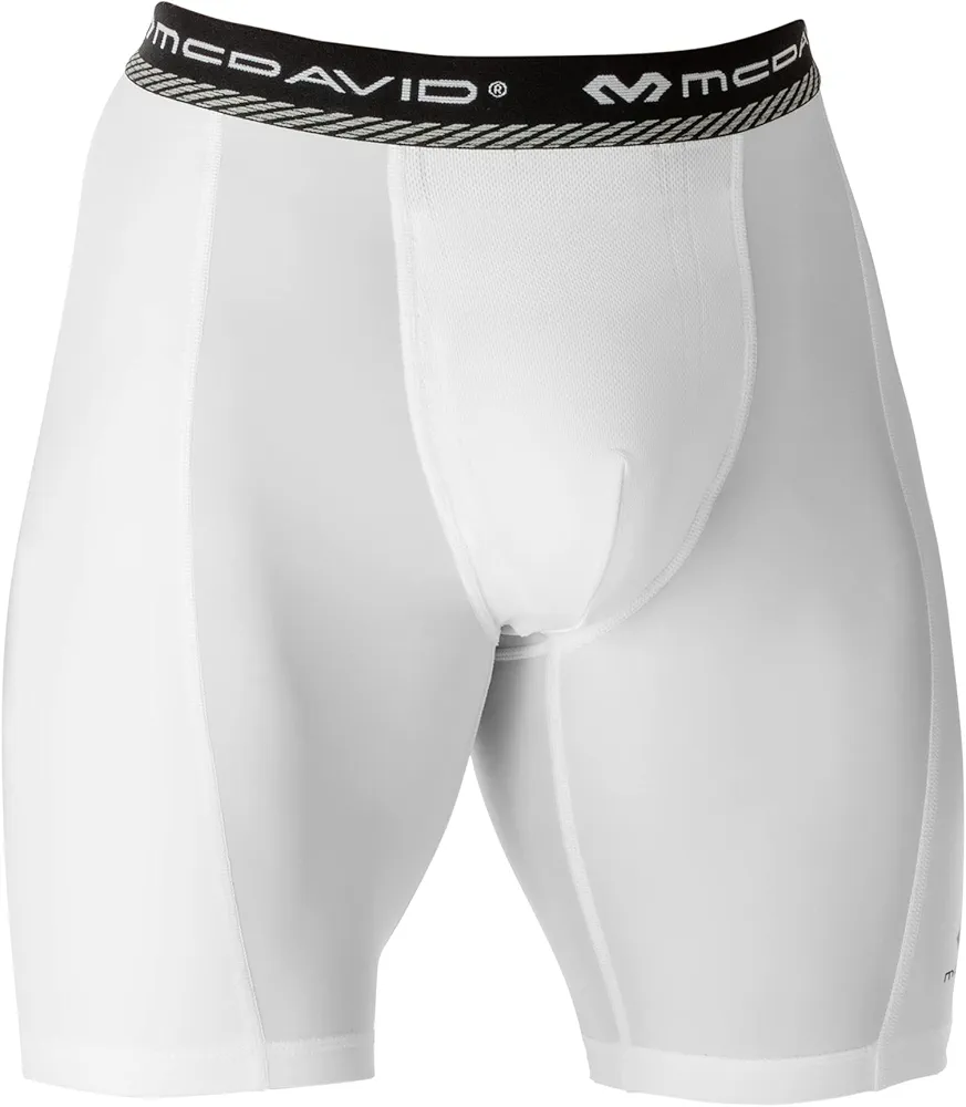 MD Double Compression Short w/Cup Pocket