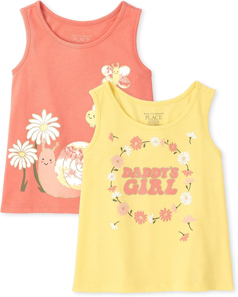 The Children's Place Toddler Girls Everyday Tank Tops