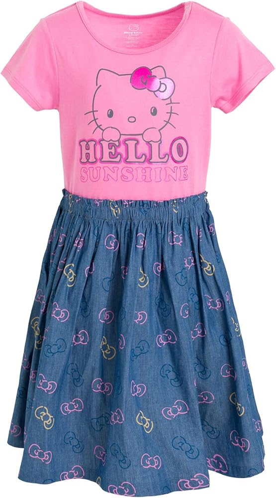 Hello Kitty Girls Dress Little Kid to Big Kid