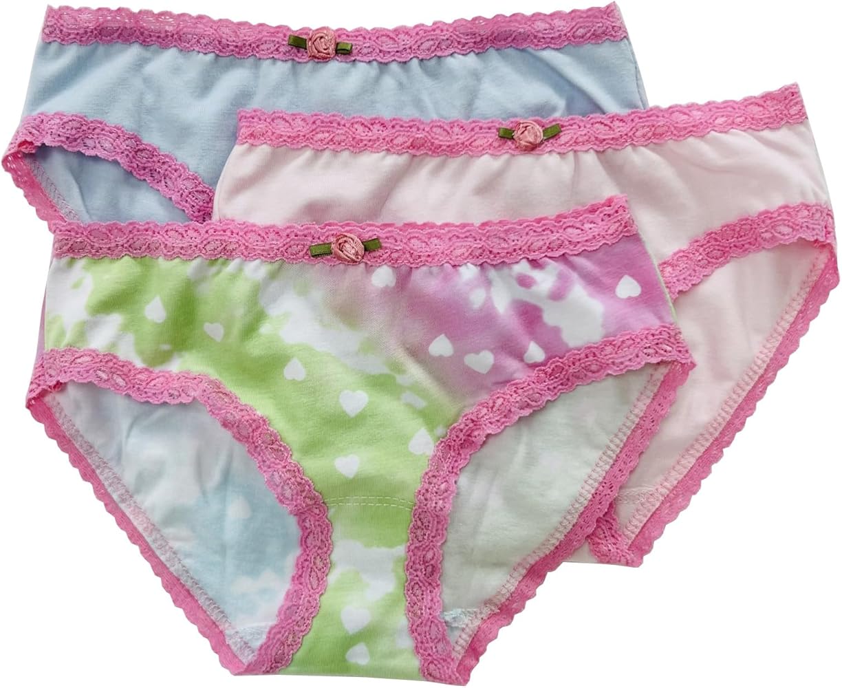 Esme Little Girl's (XS, S, M) & Big Girl's (L, XL, PT) Panty