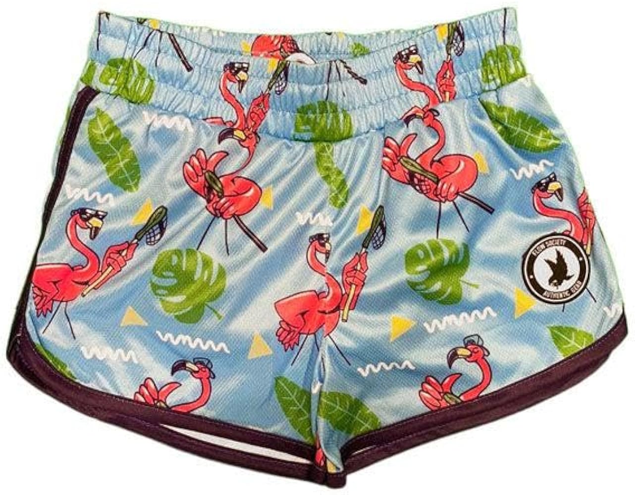 Flow Society Girls Flamingo Short Blue