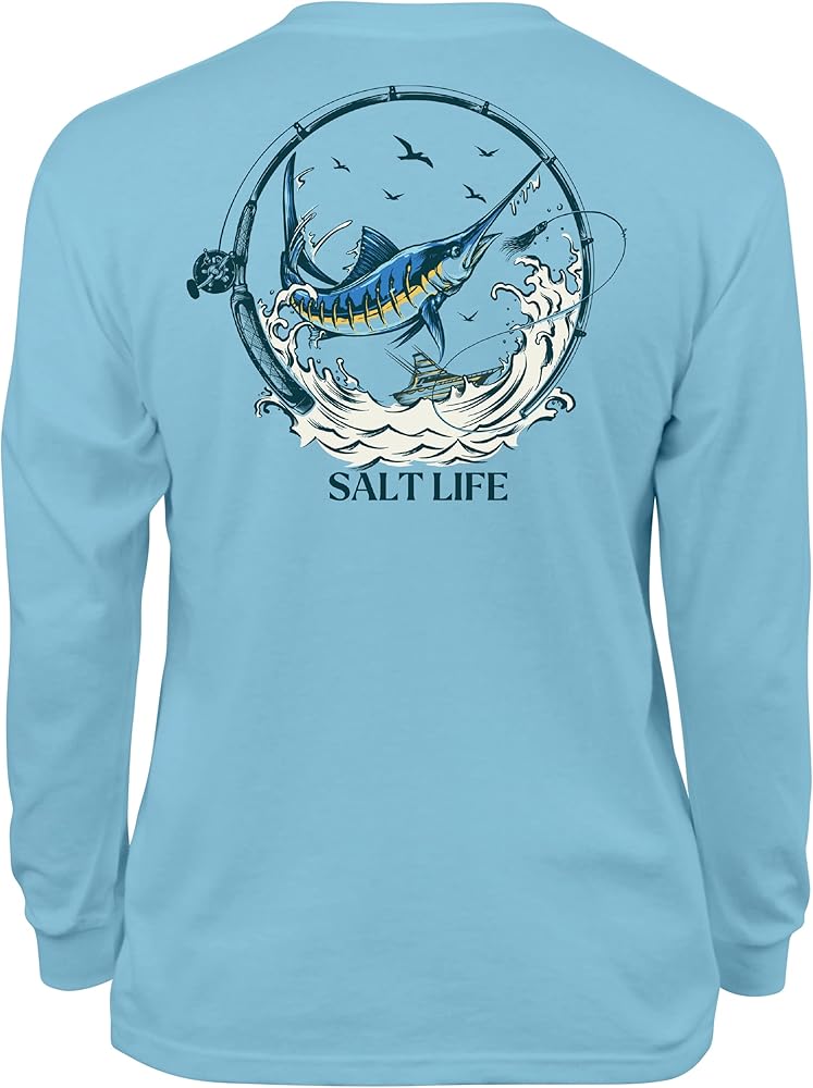 Salt Life Girls' Getting Bent Youth Classic Fit Long Sleeve Tee