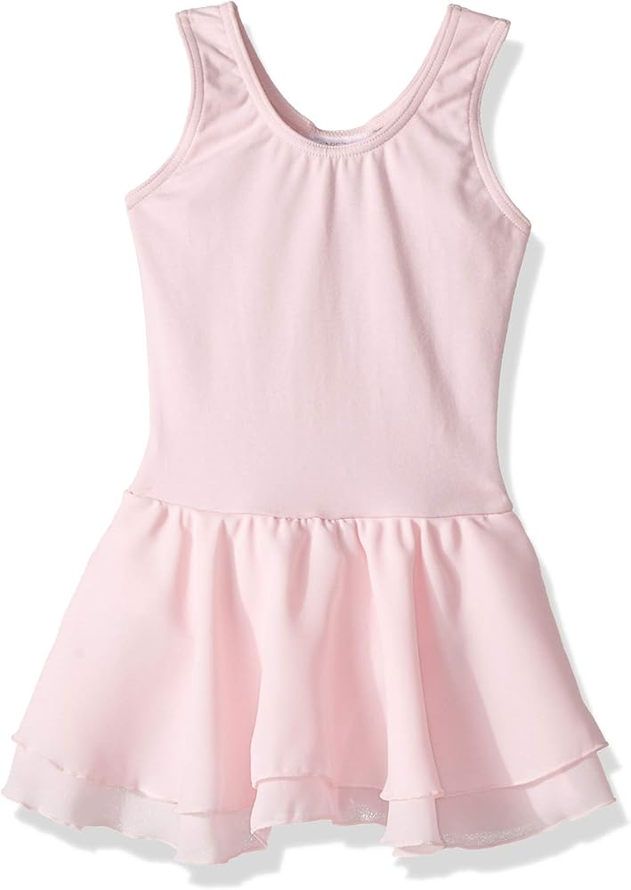 Capezio Girls' Classic Double Layer Skirt Tank Dress