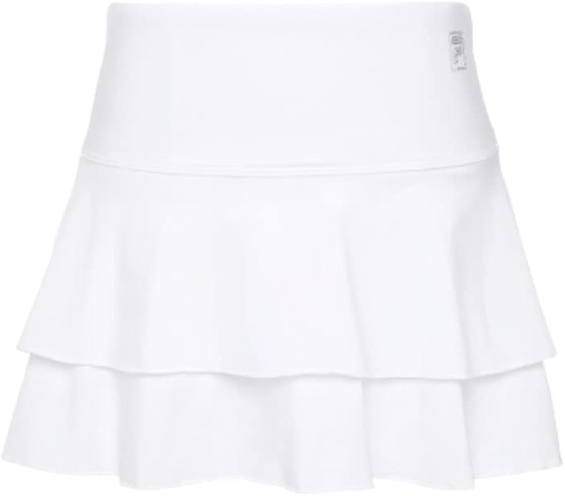 Fila Girls Tennis Ruffle Skort, White, Large