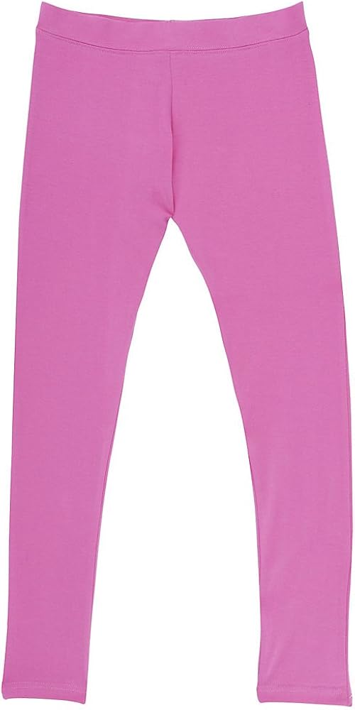 French Toast Girls' Little Solid Legging, Shocking Pink, 5