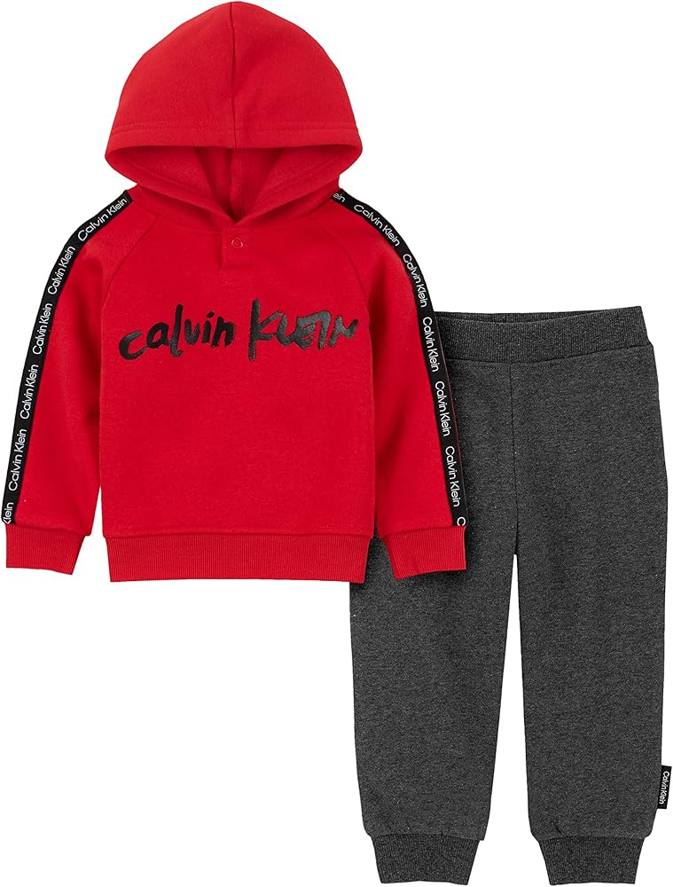 Calvin Klein Baby Boys 2 Pieces Jogger Set